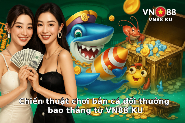 Chiến thuật chơi bắn cá đổi thưởng bao thắng từ VN88 KU