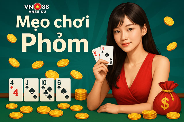 Mẹo chơi phỏm từ cao thủ VN88 KU